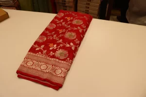 Jamdhani Flower Fancy Saree